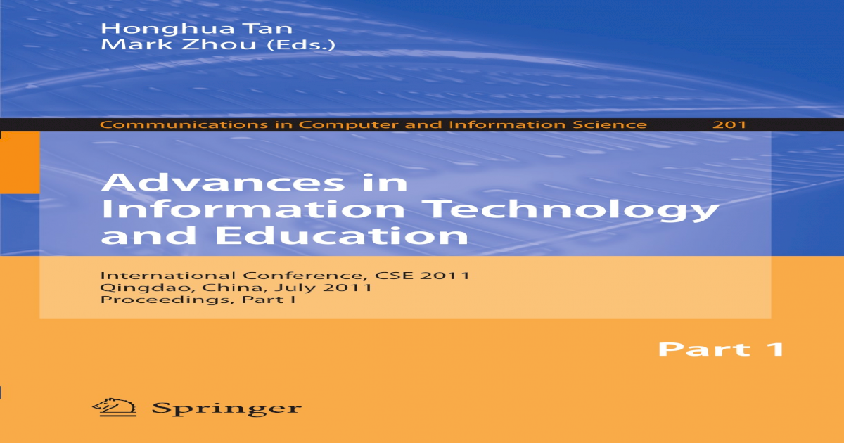 Communications in Computer and Information Science] Advances ... - 