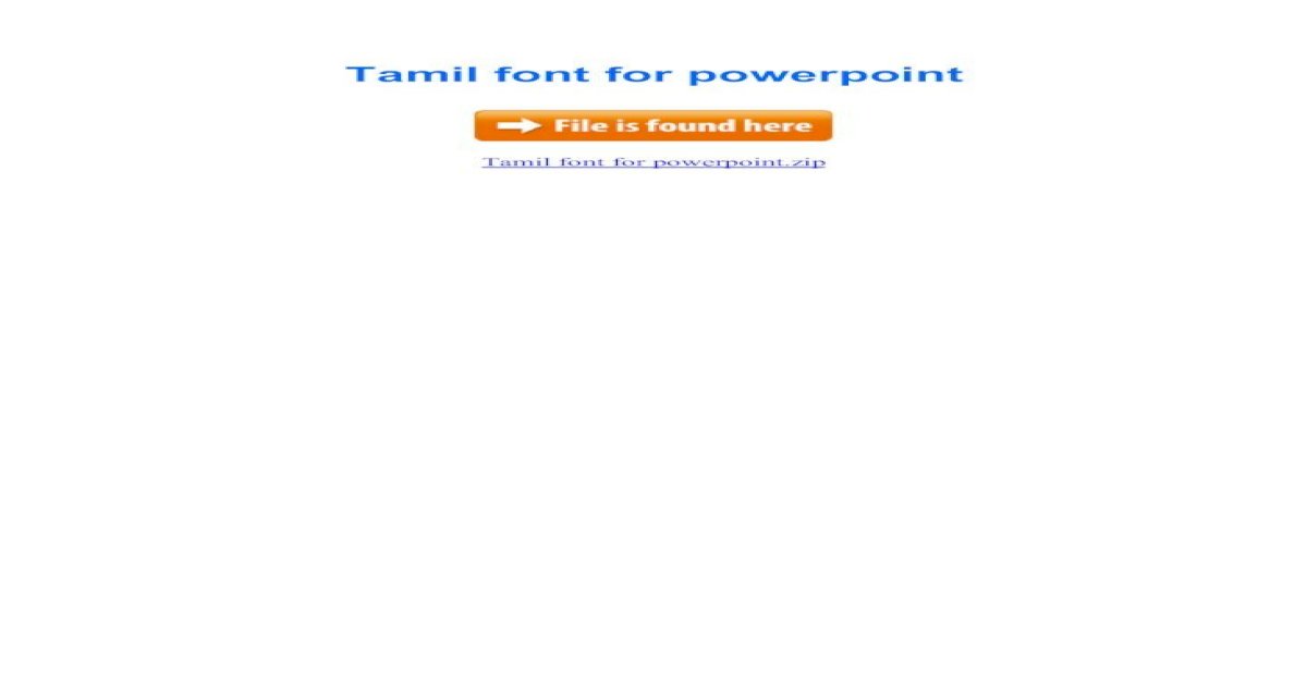 Download Tamil font for powerpoint - seminar in tamil fonts ppt ? Get details of nature of ... fonts of ...