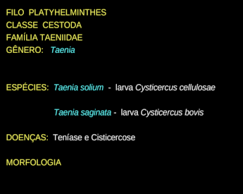 Filo platyhelminthes classe cestoda - A trichinózis klinikai tünetei