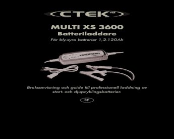 Ctek Multi Xs 3600