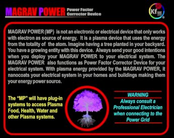 Power units magrav Keshe Foundation